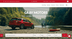 Desktop Screenshot of graymotors.com
